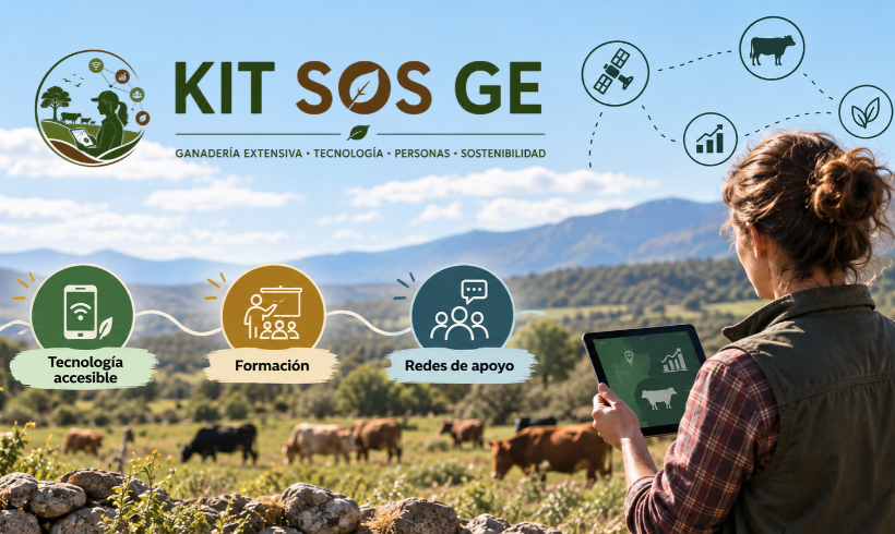 Kit SOS GE, soluciones prácticas para una ganadería extensiva más fácil de gestionar